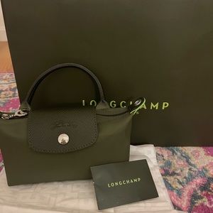 Longchamp Le Pliage original mini pouch
